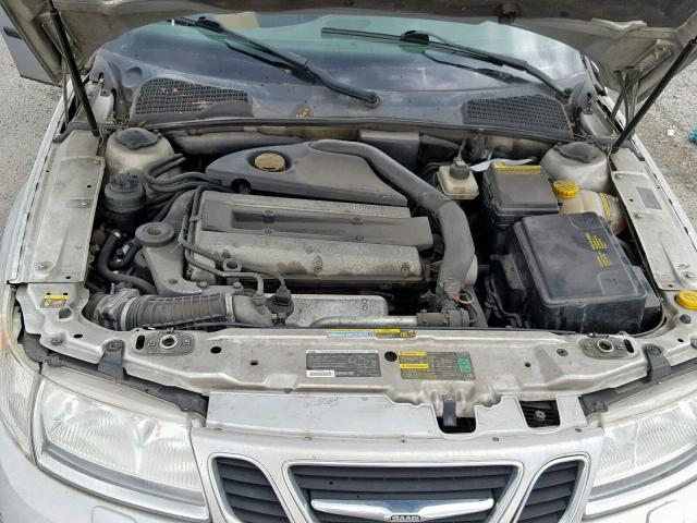 YS3EB49E033036868 - 2003 SAAB 9-5 LINEAR SILVER photo 7