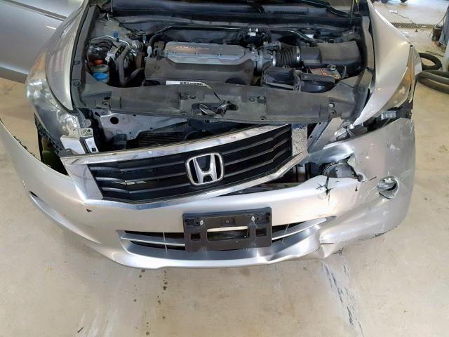 1HGCP36878A055527 - 2008 HONDA ACCORD EXL SILVER photo 9