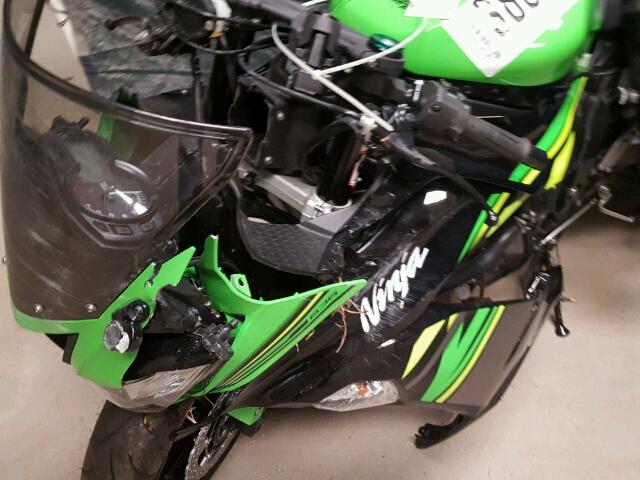 JKBZXJE18JA027605 - 2018 KAWASAKI ZX636 E GREEN photo 9