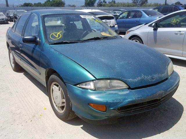 1G1JF52T4T7287841 - 1996 CHEVROLET CAVALIER L GREEN photo 1