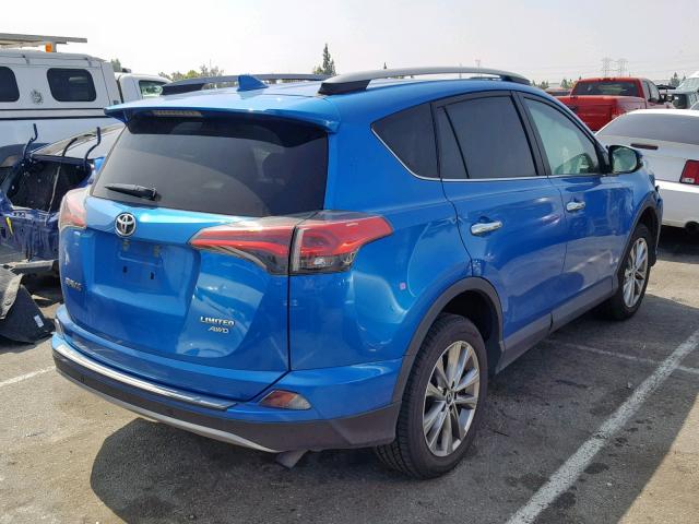 2T3DFREV6HW687789 - 2017 TOYOTA RAV4 LIMIT BLUE photo 4