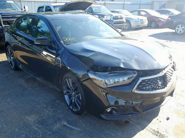 19UUB3F68JA002472 - 2018 ACURA TLX TECH+A შავი ფოტო 1