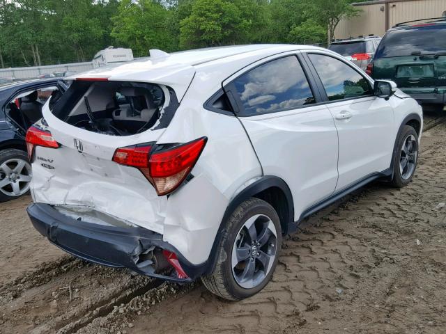 3CZRU5H57JM706769 - 2018 HONDA HR-V EX WHITE photo 4