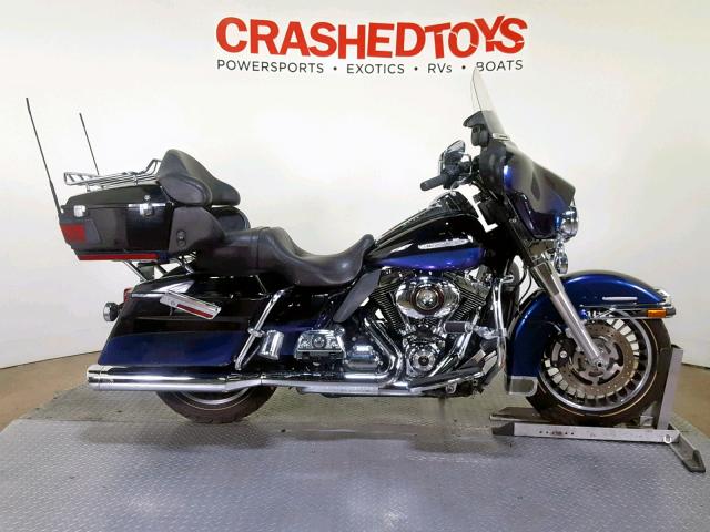 1HD1KEM38AB666317 - 2010 HARLEY-DAVIDSON FLHTK BLUE photo 1