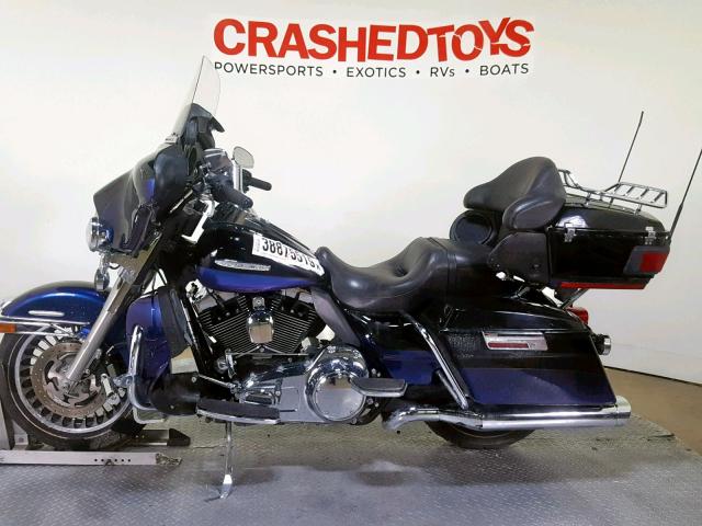 1HD1KEM38AB666317 - 2010 HARLEY-DAVIDSON FLHTK BLUE photo 5