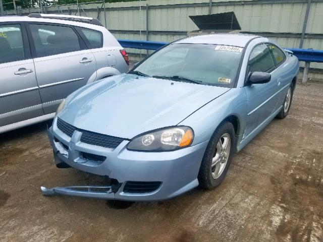 4B3AG42G03E183179 - 2003 DODGE STRATUS SE BLUE photo 2