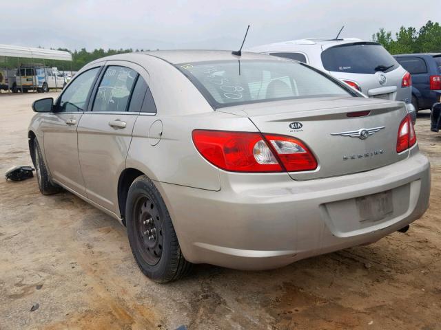 1C3LC46K68N284855 - 2008 CHRYSLER SEBRING LX TAN photo 3