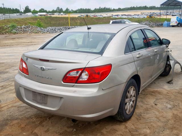 1C3LC46K68N284855 - 2008 CHRYSLER SEBRING LX TAN photo 4