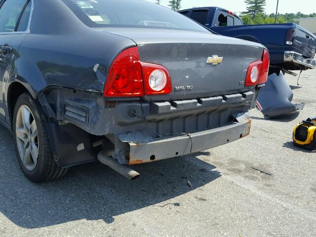1G1ZG57NX84276541 - 2008 CHEVROLET MALIBU LS GRAY photo 9