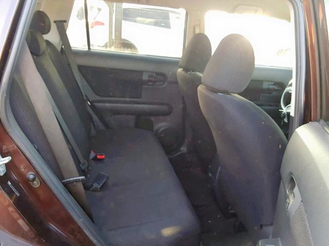 JTLKE50E681021738 - 2008 TOYOTA SCION XB 勃艮第红 照片 6