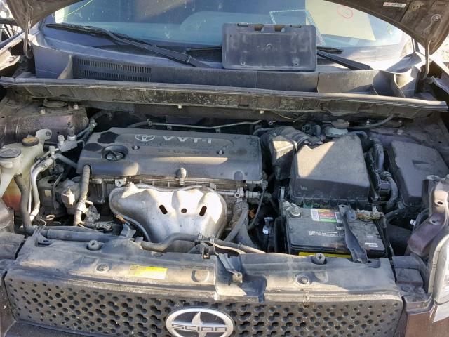 JTLKE50E681021738 - 2008 TOYOTA SCION XB 勃艮第红 照片 7