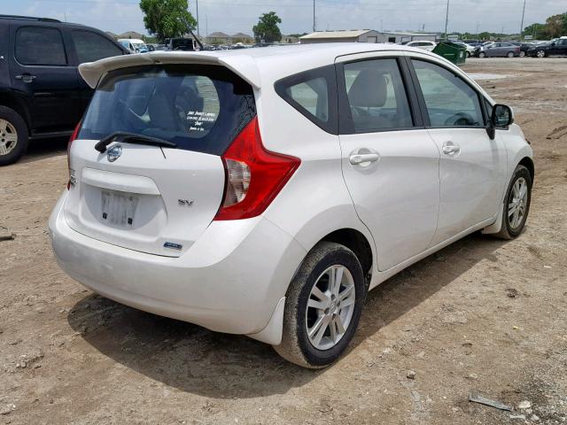 3N1CE2CP1EL372902 - 2014 NISSAN VERSA NOTE WHITE photo 4