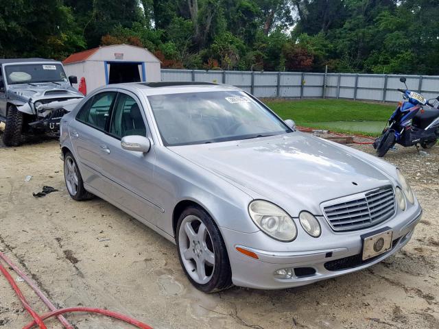 WDBUF65JX5A654976 - 2005 MERCEDES-BENZ E 320 SILVER photo 1