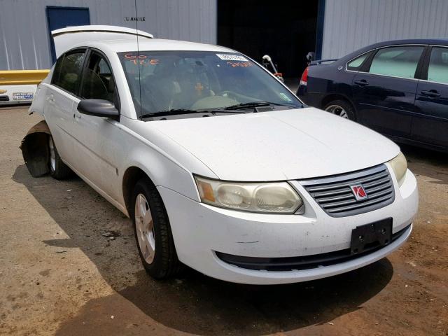 1G8AJ55F96Z205231 - 2006 SATURN ION LEVEL WHITE photo 1