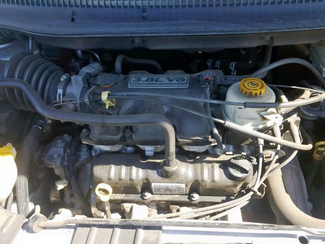 2C8GP64L02R692060 - 2002 CHRYSLER TOWN & COU GRAY photo 7