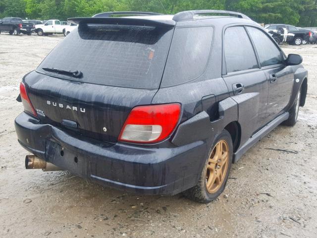 JF1GG29663G808190 - 2003 SUBARU IMPREZA WR BLACK photo 4