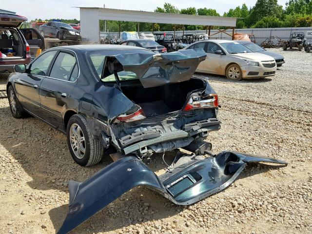 19UUA5660YA028525 - 2000 ACURA 3.2TL GREEN photo 3