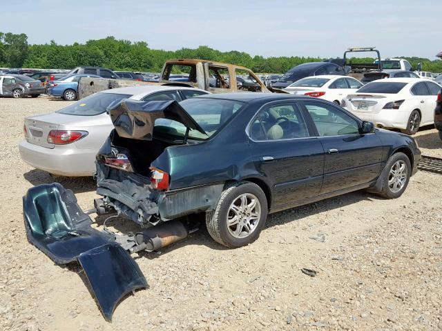 19UUA5660YA028525 - 2000 ACURA 3.2TL GREEN photo 4