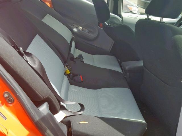 JTDKDTB36D1047877 - 2013 TOYOTA PRIUS C ORANGE photo 6