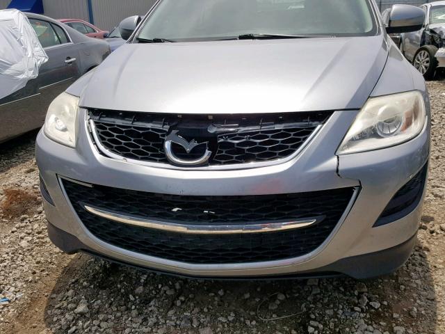 JM3TB2MA0A0235951 - 2010 MAZDA CX-9 SILVER photo 9