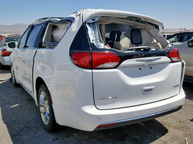 2C4RC1GG9JR273887 - 2018 CHRYSLER PACIFICA L WHITE photo 3