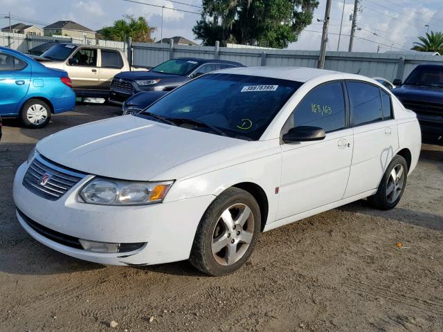 1G8AL55B66Z207168 - 2006 SATURN ION LEVEL WHITE photo 2