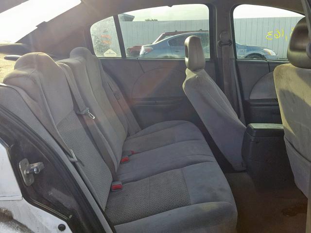 1G8AL55B66Z207168 - 2006 SATURN ION LEVEL WHITE photo 6