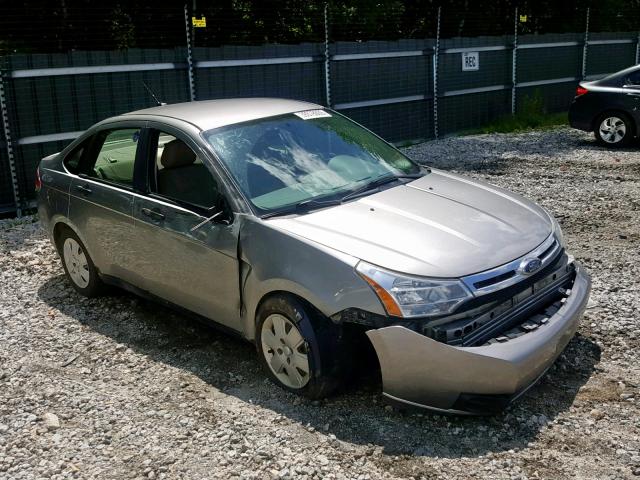 1FAHP34NX8W282345 - 2008 FORD FOCUS S/SE GREEN photo 1