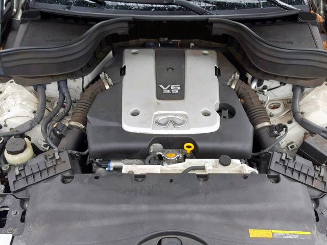 JNKAJ09F19M951188 - 2009 INFINITI EX35 BASE WHITE photo 7
