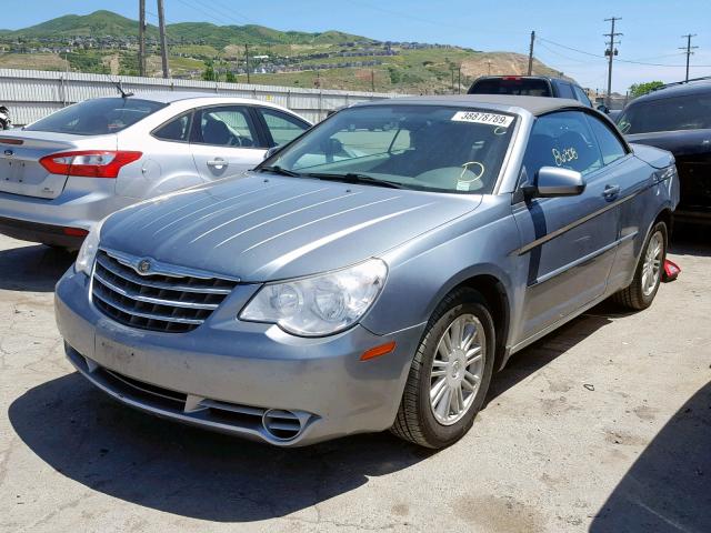 1C3LC55R18N271676 - 2008 CHRYSLER SEBRING TO SILVER photo 2