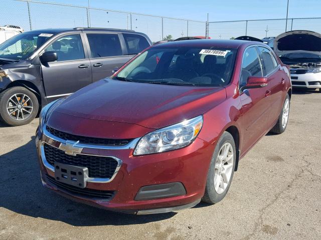 1G11C5SA3GF165555 - 2016 CHEVROLET MALIBU LIM 勃艮第红 照片 2