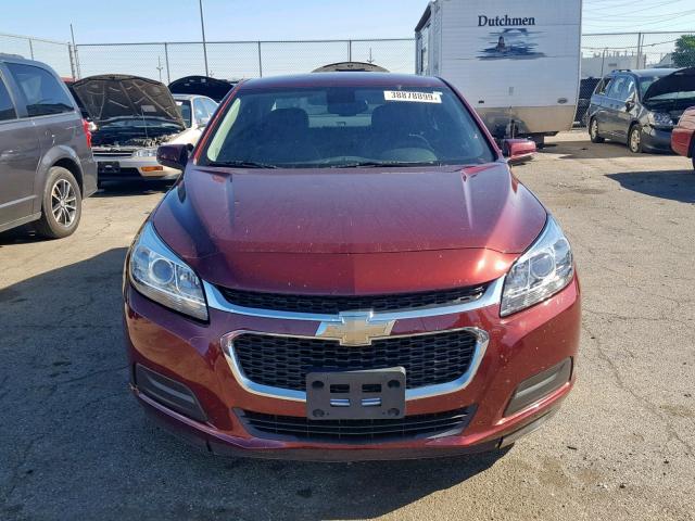 1G11C5SA3GF165555 - 2016 CHEVROLET MALIBU LIM 勃艮第红 照片 9