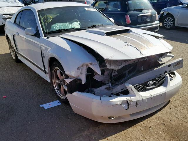 1FAFP42X24F102464 - 2004 FORD MUSTANG GT WHITE photo 1