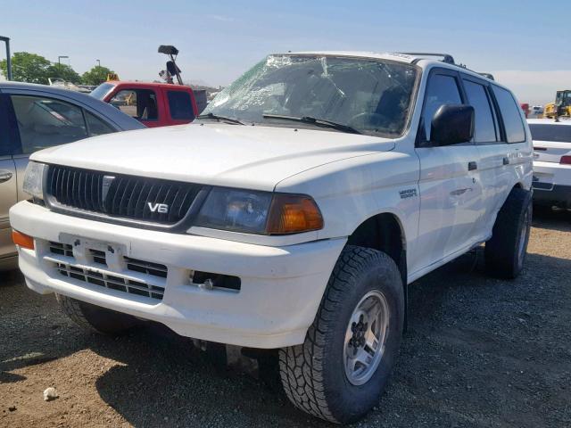 JA4LS31P3WP013081 - 1998 MITSUBISHI MONTERO SP WHITE photo 2