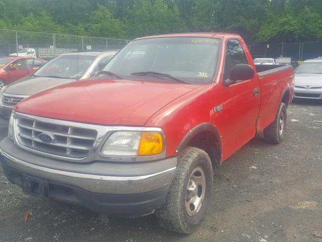 2FTRF18264CA94627 - 2004 FORD F-150 HERI RED photo 2