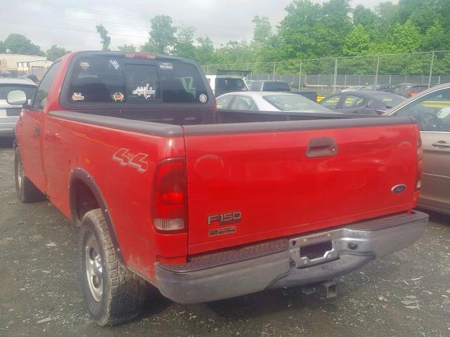 2FTRF18264CA94627 - 2004 FORD F-150 HERI RED photo 3