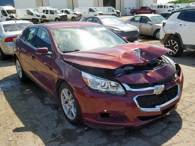 1G11C5SL8FF102418 - 2015 CHEVROLET MALIBU 1LT BURGUNDY photo 1