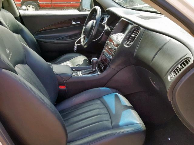 JN1AJ0HR8AM754958 - 2010 INFINITI EX35 BASE WHITE photo 5