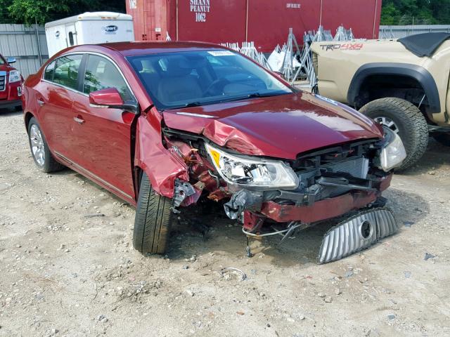 1G4GC5GG5AF161685 - 2010 BUICK LACROSSE C MAROON photo 1