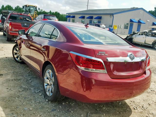 1G4GC5GG5AF161685 - 2010 BUICK LACROSSE C MAROON photo 3