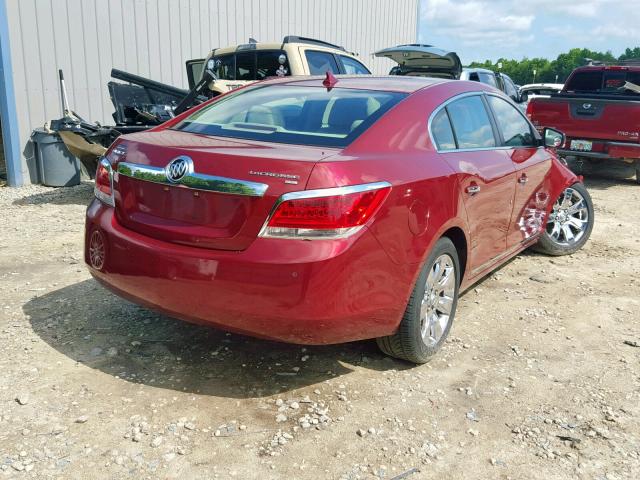 1G4GC5GG5AF161685 - 2010 BUICK LACROSSE C MAROON photo 4