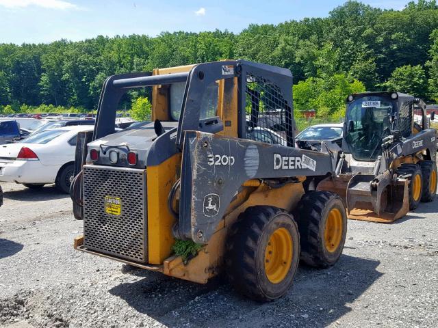 1T0320DACBG210953 - 2011 JOHN DEERE 320D YELLOW photo 4