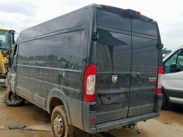 3C6TRVDG7HE544304 - 2017 RAM PROMASTER 黑色 照片 3