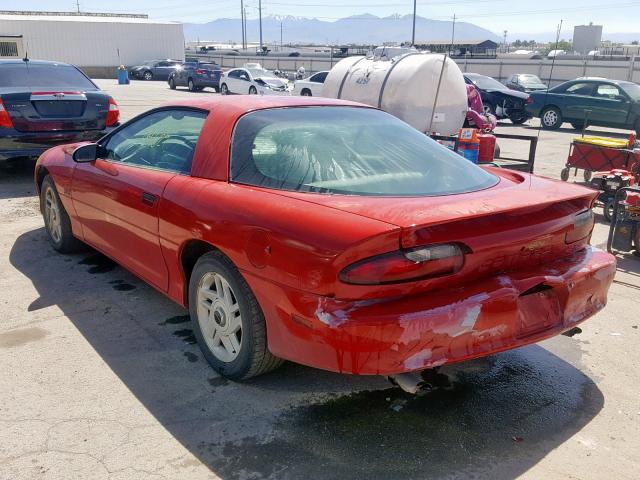 2G1FP22K4T2120136 - 1996 CHEVROLET CAMARO BAS RED photo 3