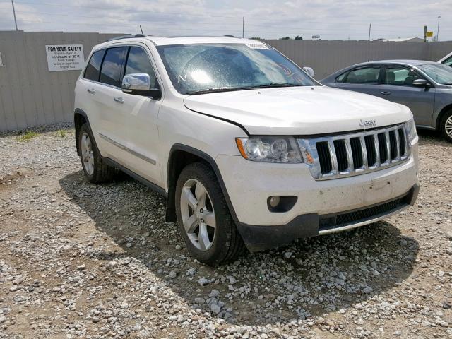 1J4RR5GG8BC612231 - 2011 JEEP GRAND CHER WHITE photo 1