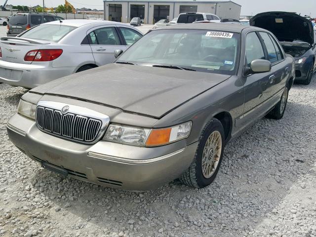 2MEFM74W4XX628966 - 1999 MERCURY GRAND MARQ GRAY photo 2