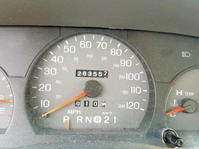 2MEFM74W4XX628966 - 1999 MERCURY GRAND MARQ GRAY photo 8