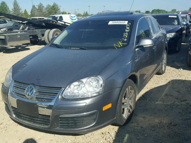 3VWEG71K77M158205 - 2007 VOLKSWAGEN JETTA WOLF GRAY photo 2