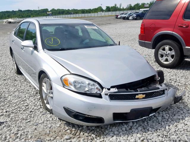 2G1WC5E34D1226708 - 2013 CHEVROLET IMPALA LTZ SILVER photo 1