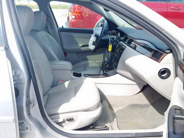 2G1WC5E34D1226708 - 2013 CHEVROLET IMPALA LTZ SILVER photo 5